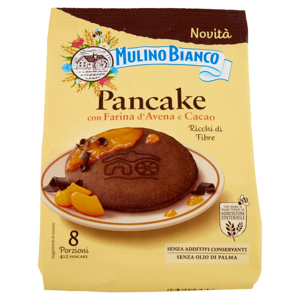 [SS002332] Mulino Bianco Pancake Cacao 256 gr
