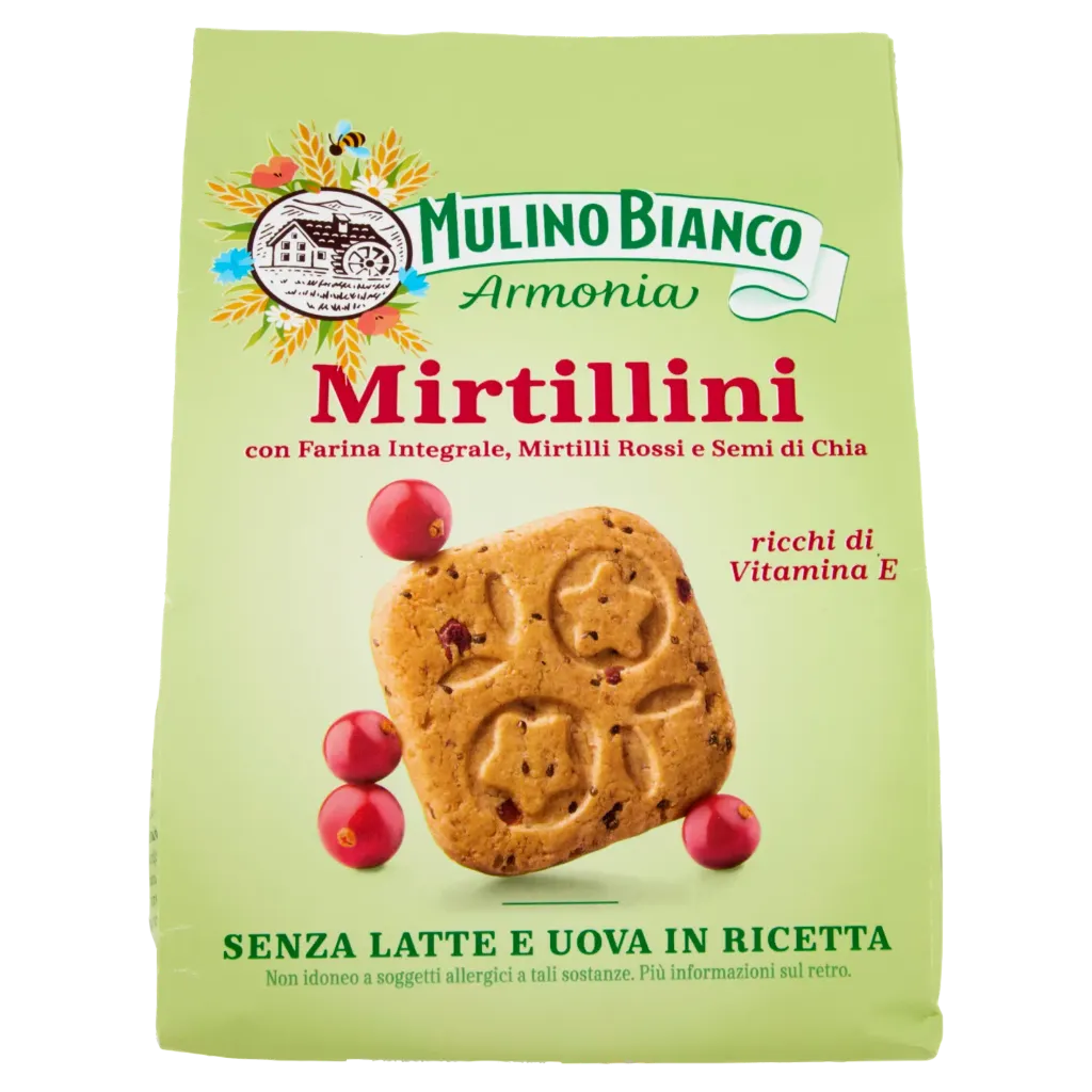 [SS002339] MulinoBianco Mirtillini Senza Lattosio 270 gr