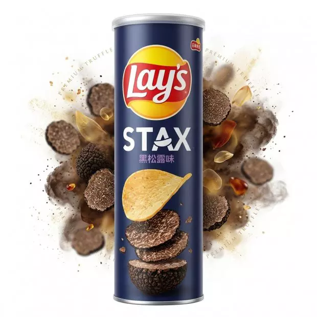 Lay's Stax à la Truffe Noire 90 g
