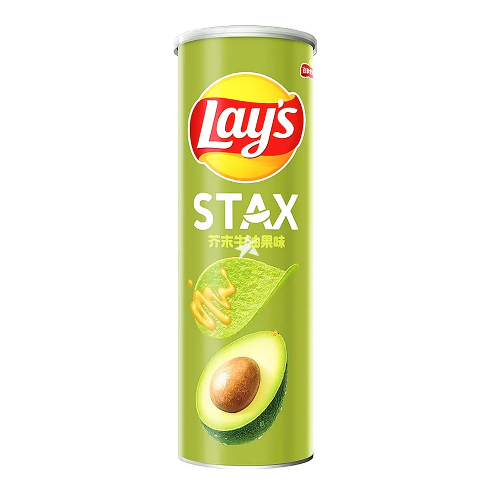 Lay's Stax à la Moutarde & à l'Avocat 90 g