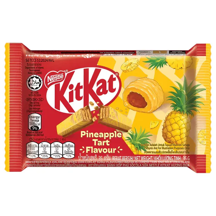 [SS002442] Kit-kat Pineapple Tart Flavour 35 gr