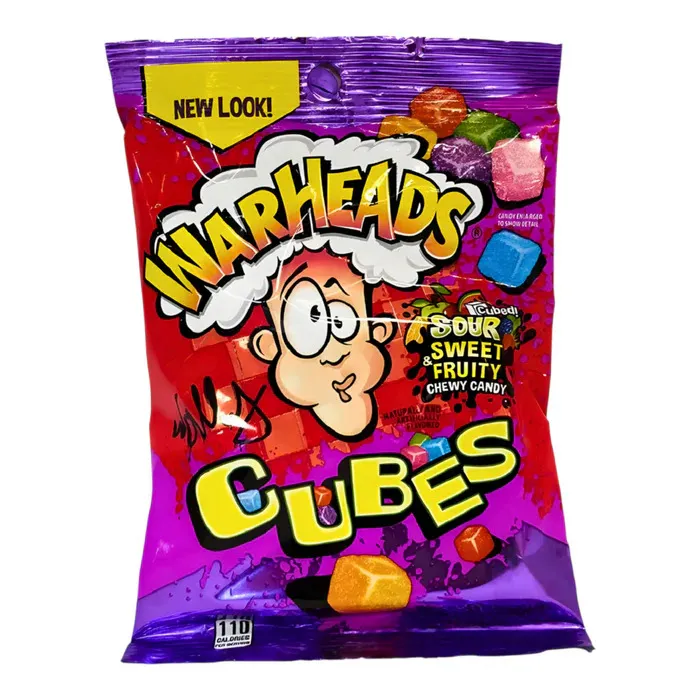 [SS002443] Warheads Sour Fruity cubes 99 gr