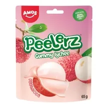 Amos Peelerz Gummy Lychee 65 gr