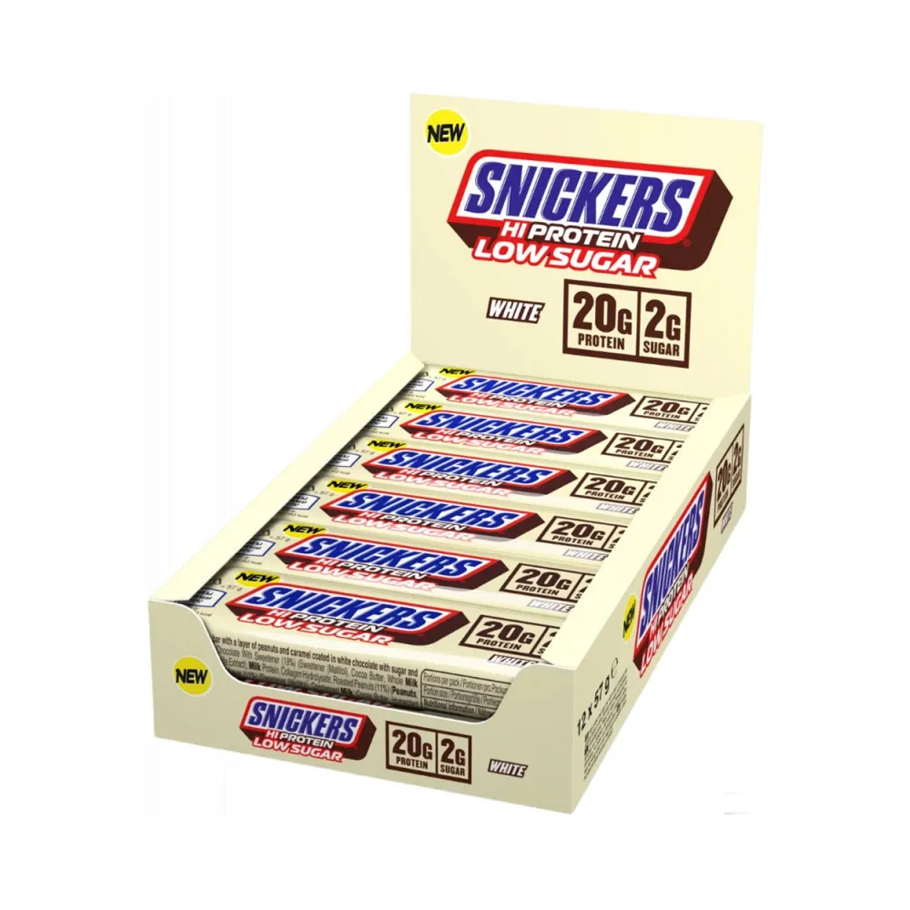[SS002526] Snickers White Low Sugar High Protein Bar 57g