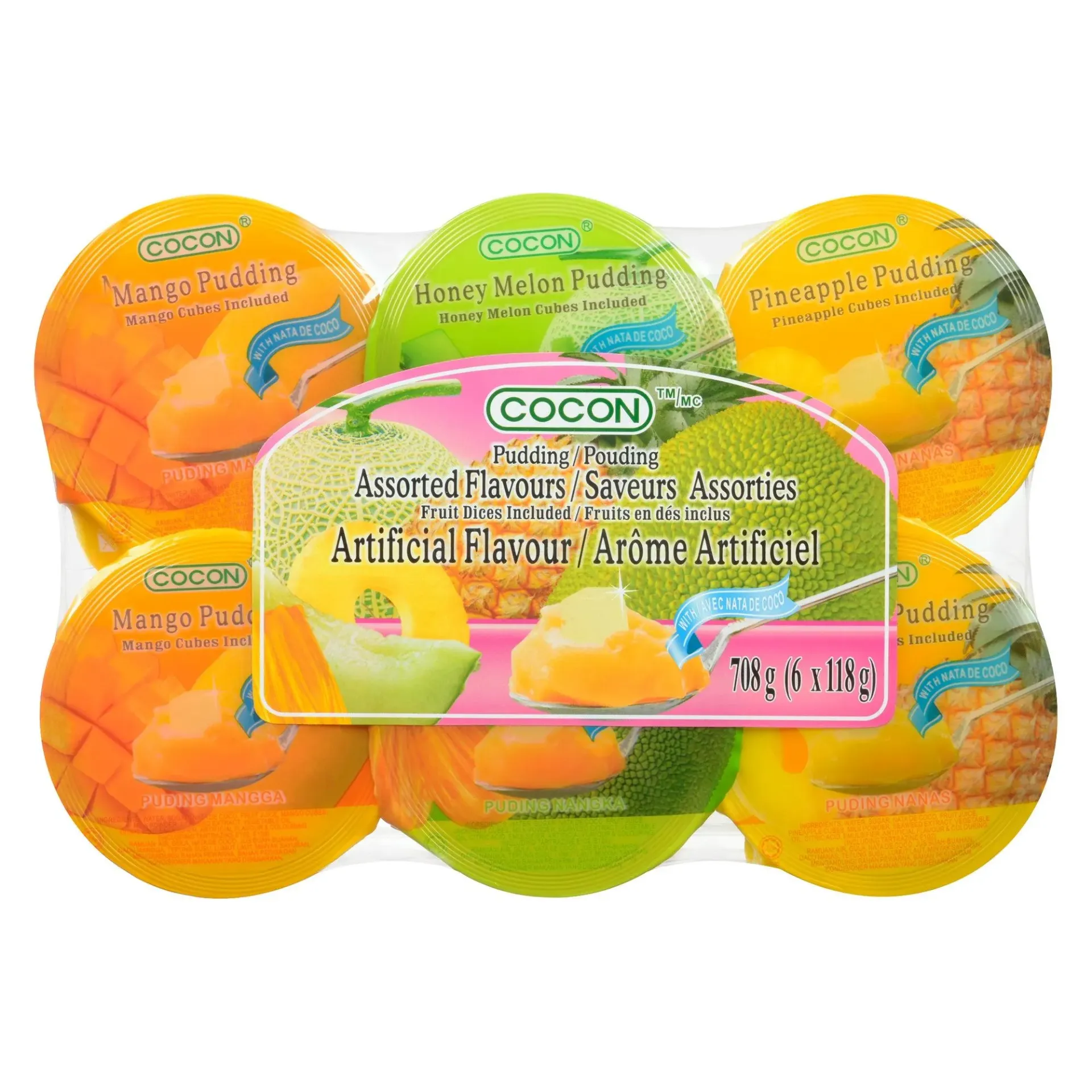 [SS002467] Pudding Mix avec Nata de Coco 708 g
