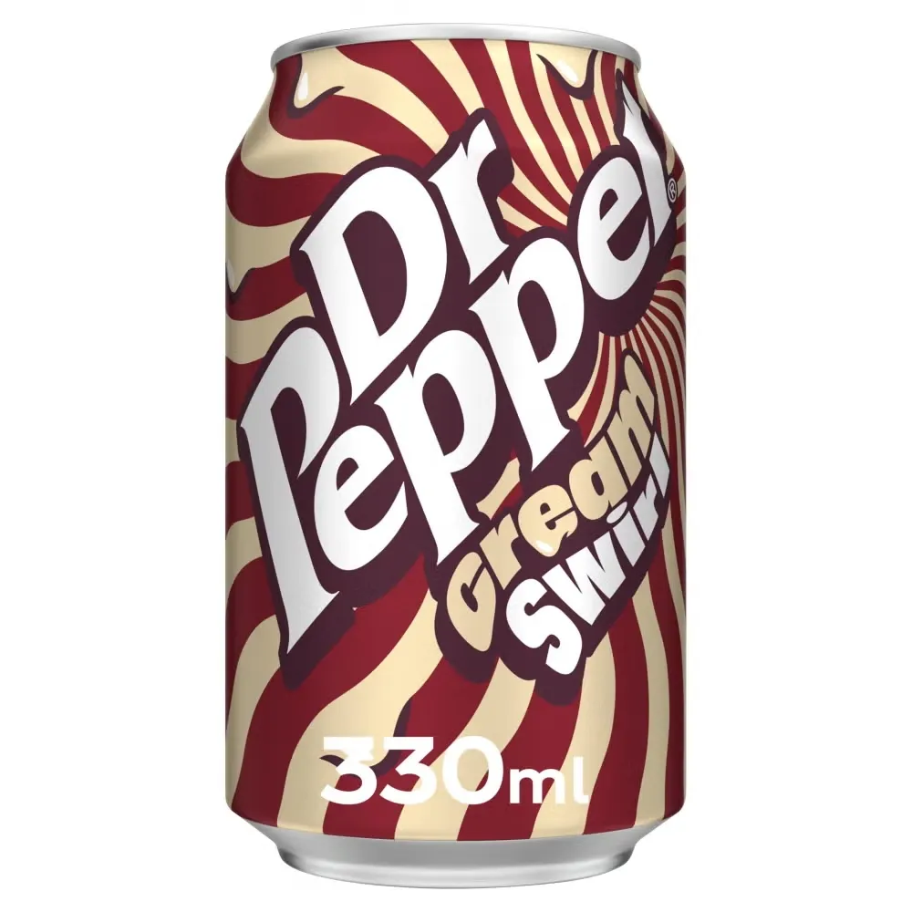 [SS002481] Dr Pepper Cream Swirl  330 ml