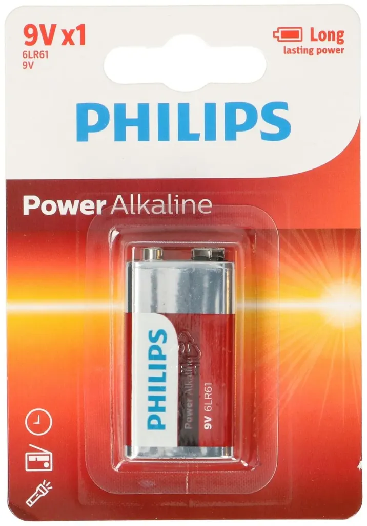Philips Pile 6LR61 9V Powerlife