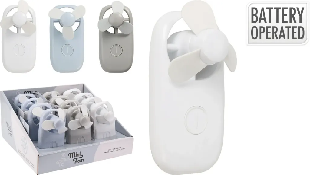 Ventilateur Mini Fan 11 Cm 3 coloris