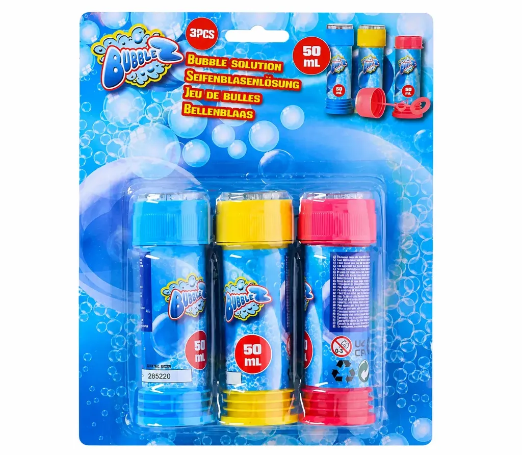 Eddy Toys Baguette à Bulles Avec Solution 50ml