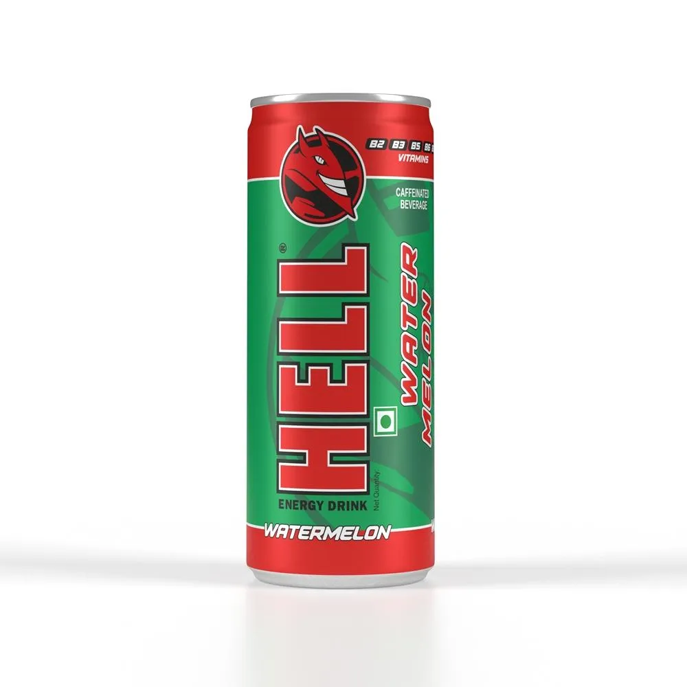 [SS002538] HELL WATERMELON ENERGY DRINK 250 ml x 24