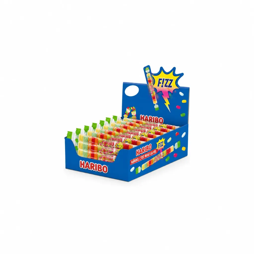 Haribo Mega Roulette Acidulée 45 gr