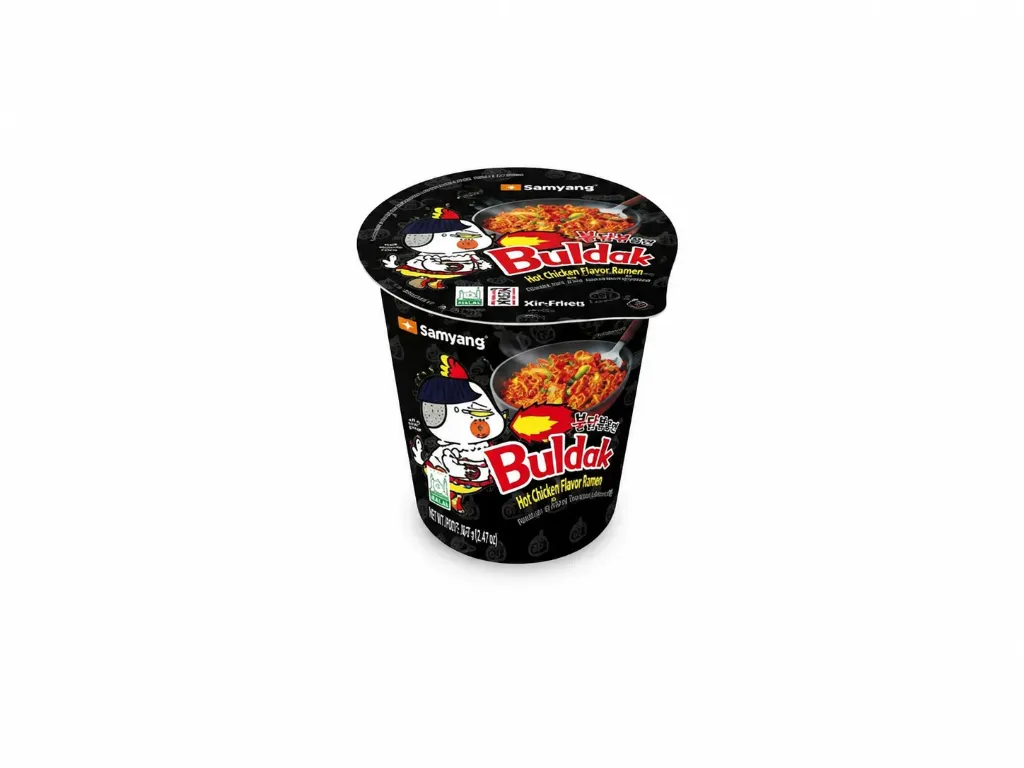 Samyang Buldak Noodle Hot Chicken Noir 70 Gr