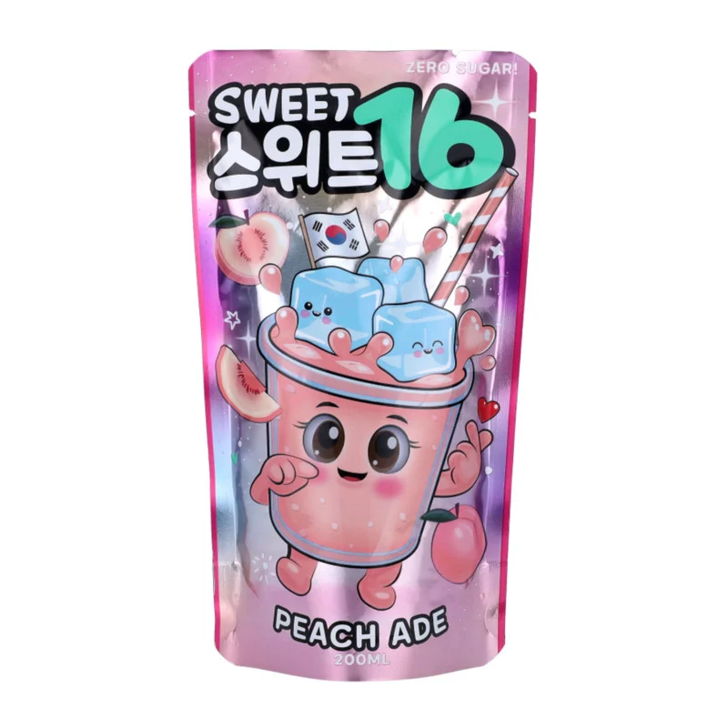 Sweet 16 Peach 200 ml Zero Sugar 