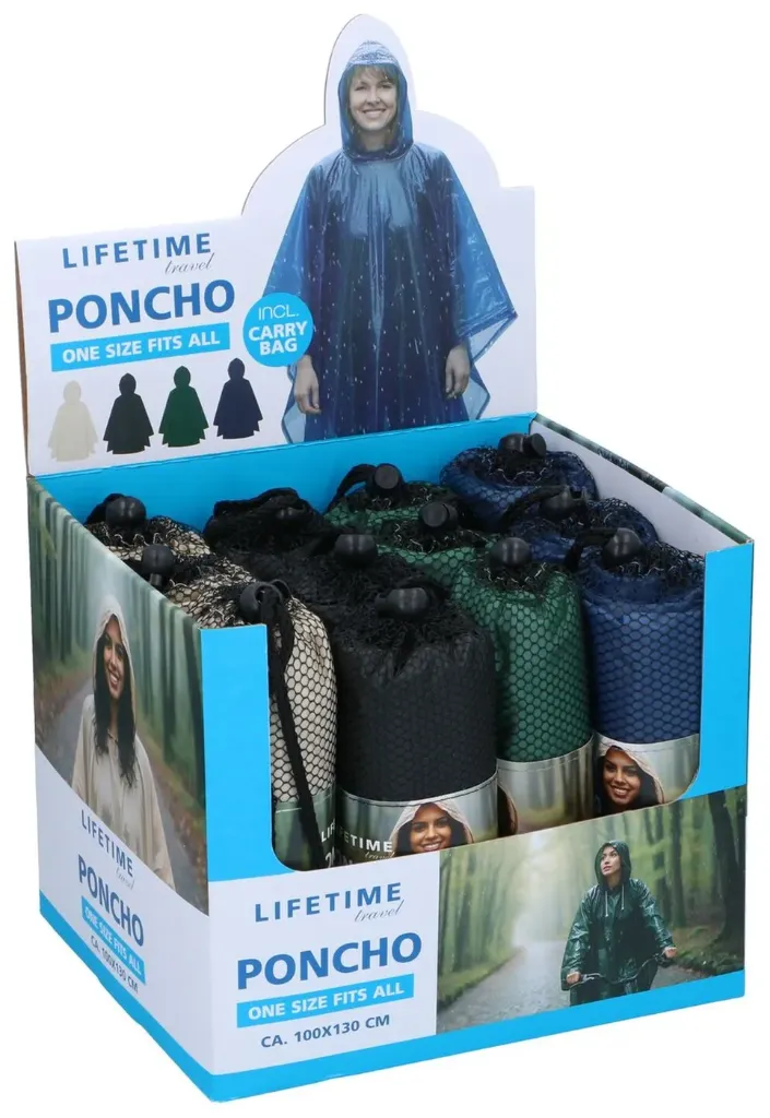 Lifetime Poncho 4 Assortis