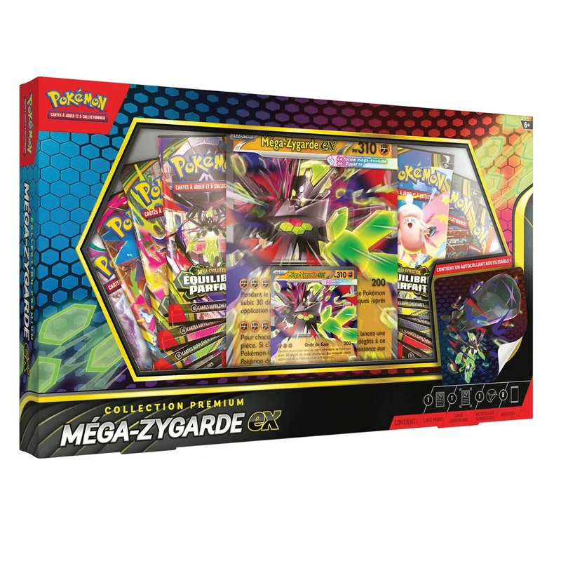 Pokémon : Coffret Collection Premium Méga-Zygarde EX