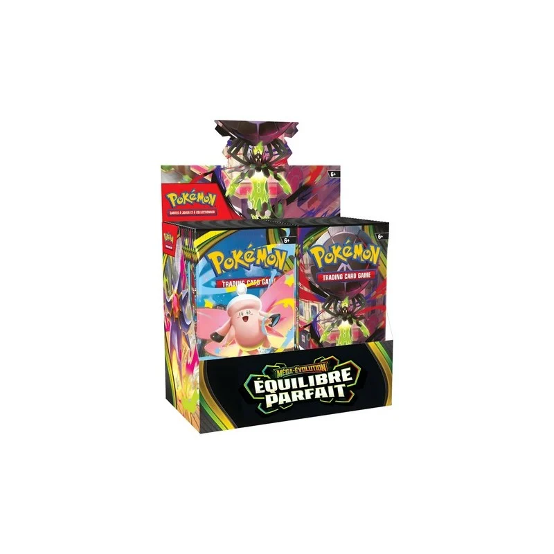 [SS002631] Pokémon ME03 Equilibre Parfait Display 36 Boosters Méga Evolution FR