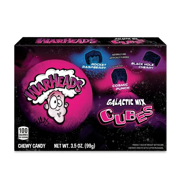 Warheads Galactic Mix Cubes 99 g