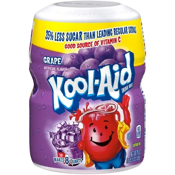 [SS002637 0400] Kool-Aid Grape Drink 538Gr