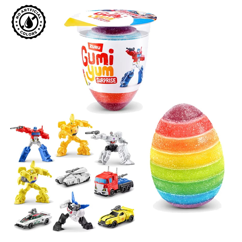 Gumi Yum display 68 pcs Transformers 22 g
