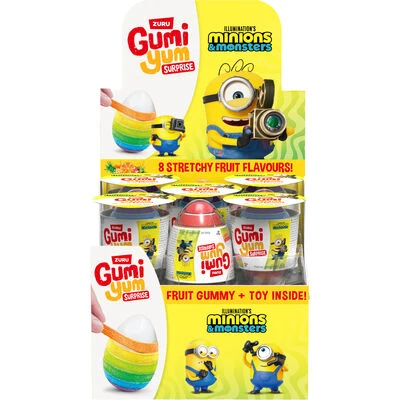 [SS002648 580378] Display Gumi Yum Minions 18 pcs