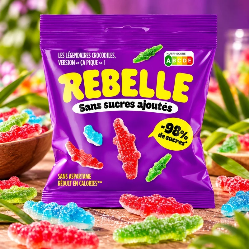 Rebelle Crocos Acidulés 50 gr