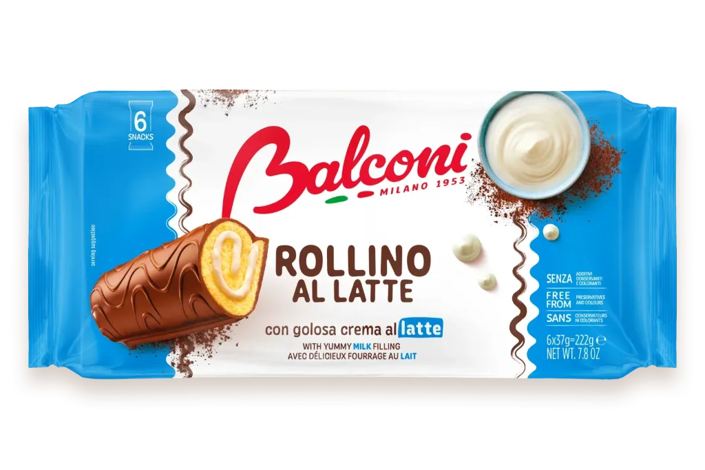 [SS002753 580390] Balconi Rollino Latte 222g