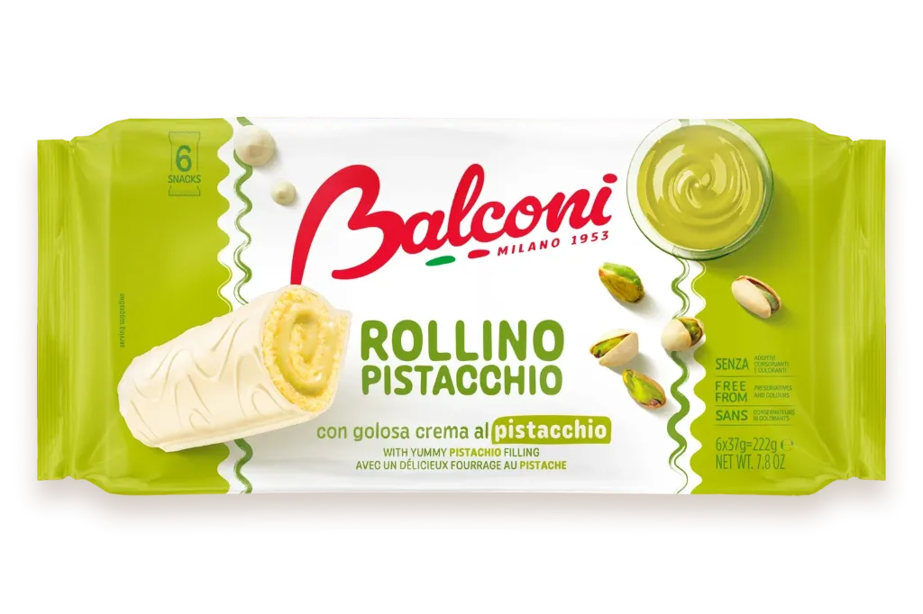 [SS002755 580392] Balconi Rollino Pistacchio 222g
