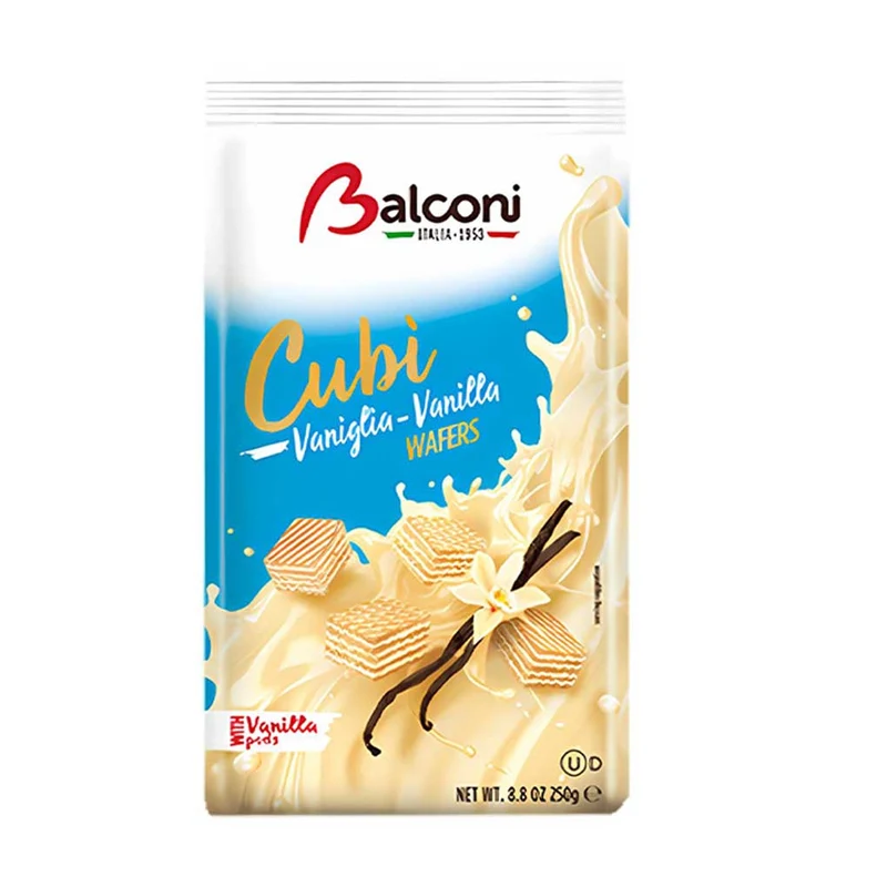 [SS002760 580399] Balconi Cubi Wafers Vanilla 250g