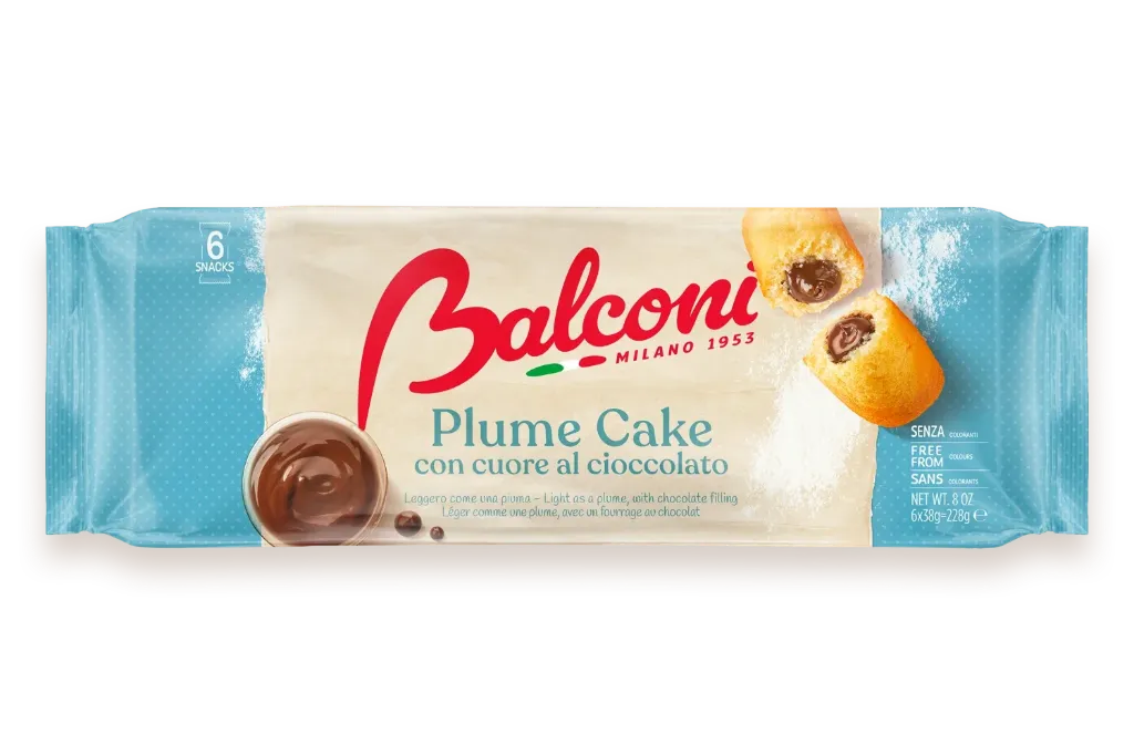 [SS002762] Balconi Plum Cake Chocolate 228g