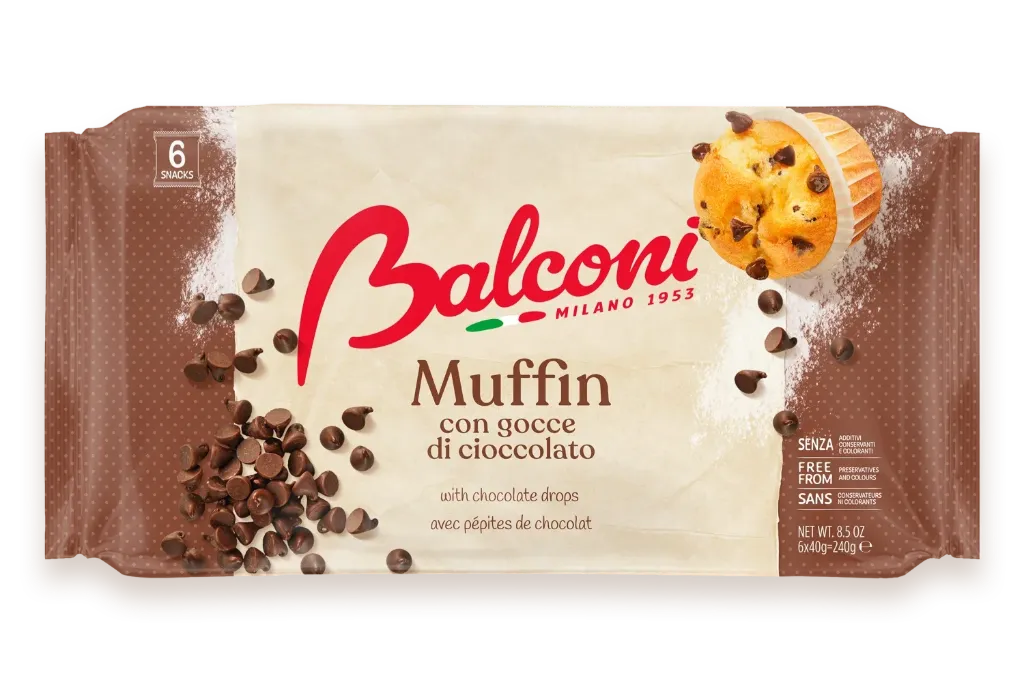 Balconi Muffin Chocolate 240g
