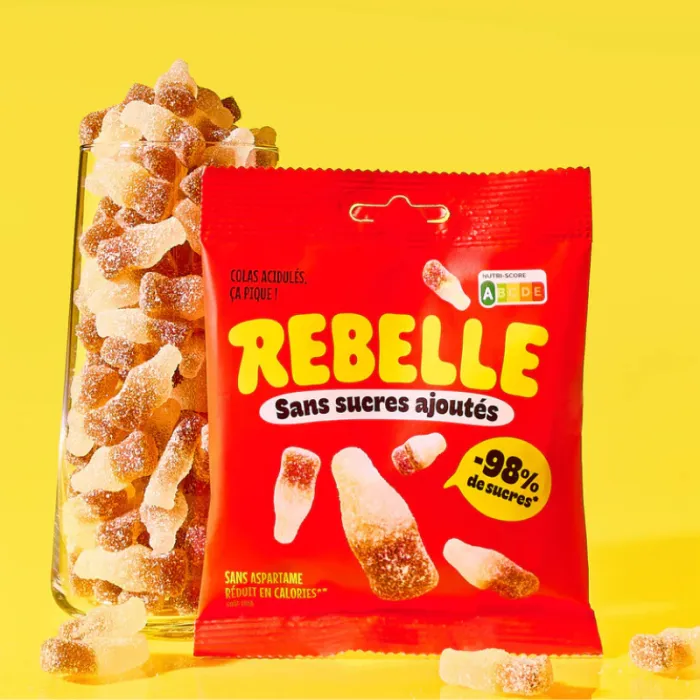 Rebelle Cola Acidulés 50 gr