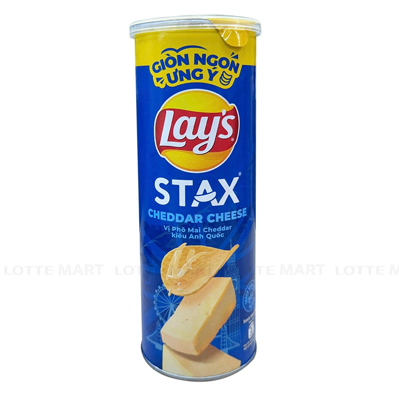 [SS002793] Lay's Stax Cheddar Cheese 90 g