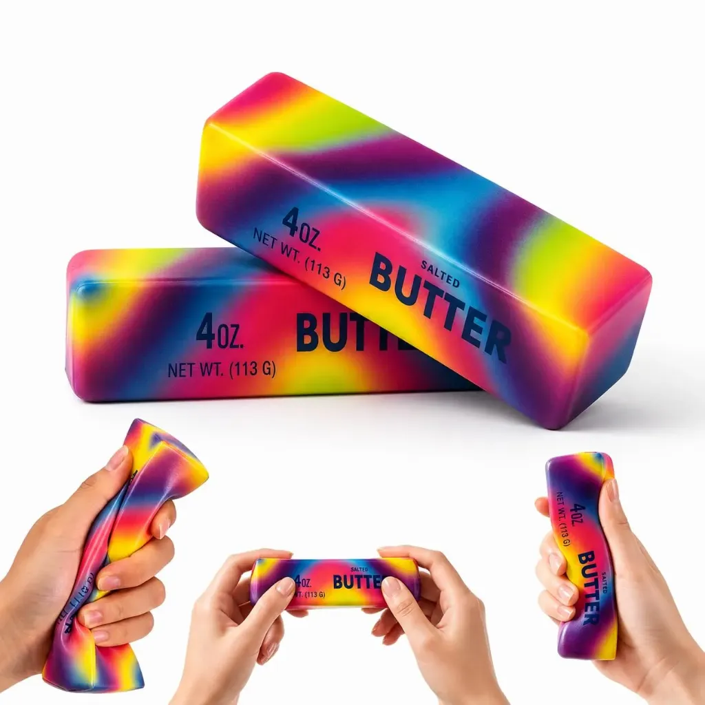 [SS002802] Squishy Butter Rainbow -Version 1