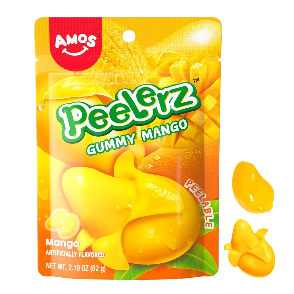 Amos Peelerz Gummy Mango 65 g