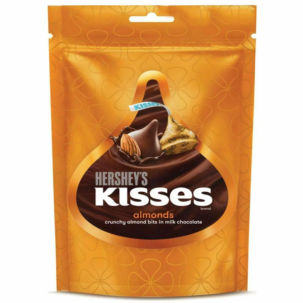 Hershey's Kisses Almonds Display 33,6 g