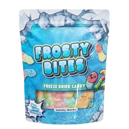 Frosty Bites Sour Worms 50 g