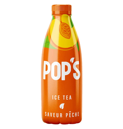 Pop’s Ice Tea Saveur Pèche 1L