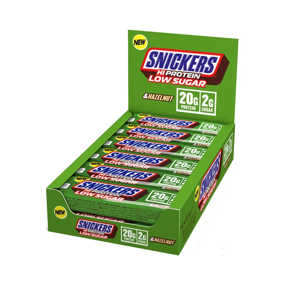 Snickers Hazelnut Low Sugar High Protein Bar 57 g