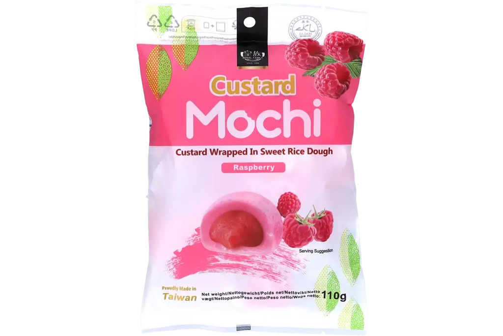 Royal Family Custard Mochi Raspberry 110 g