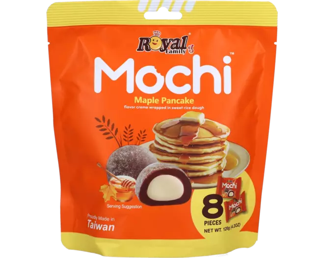 Royal Family - Mochi Maple Pancake 12x120g Royal Family - Mochi Maple Pancake 12x120g Royal Family - Mochi Maple Pancake 12x120 g
