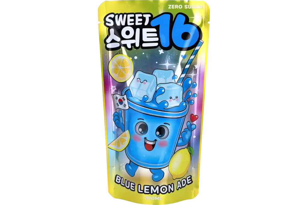 Sweet 16 Blue Lemon Ade Zero Sugar 200 ml