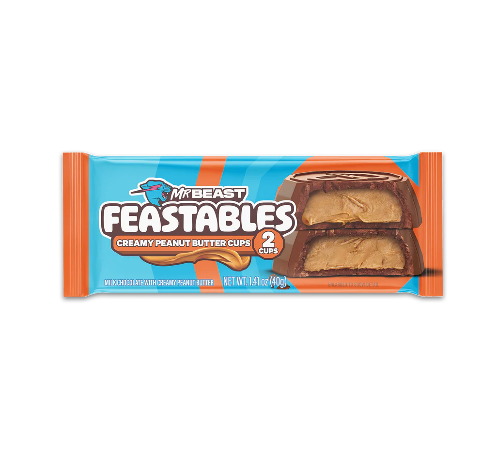 Mr Beast Feastables Creamy Peanut Butter 60 g