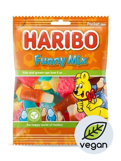 Haribo Funny Mix Vegan 75 g