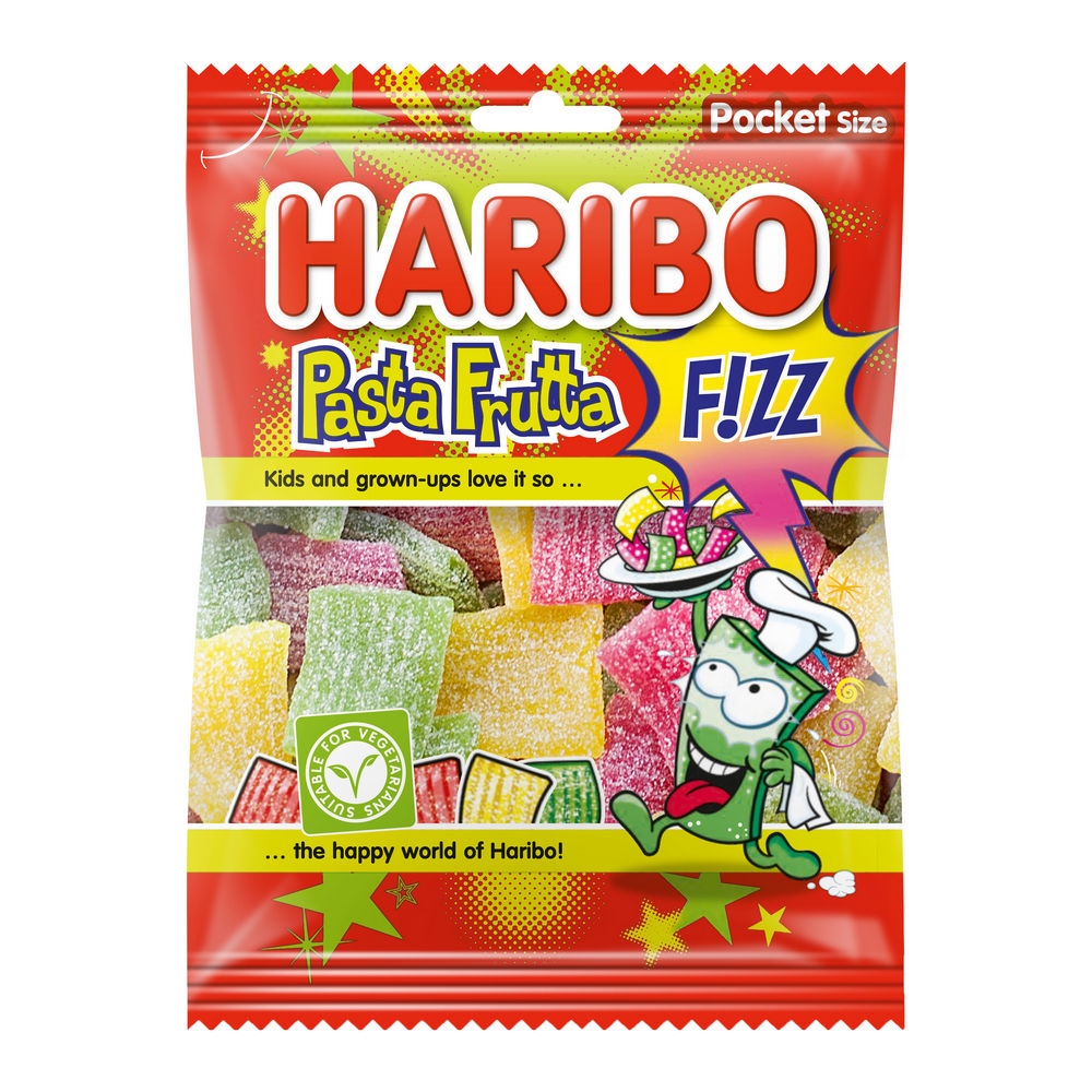 Haribo Pasta Frutta Fizz 28 x 70 gr