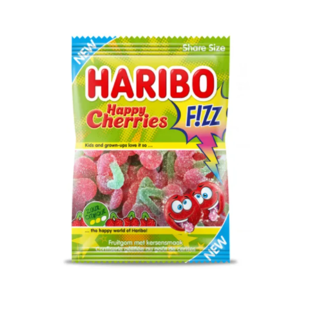 Haribo Happy Cherries Fizz 28 x 70 gr