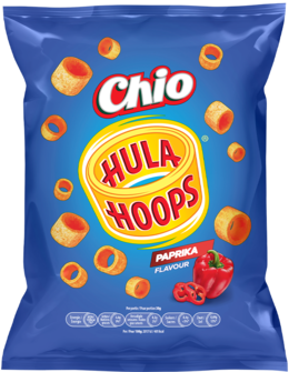 Hula Hoops Paprika CHIO 18 x 100 gr