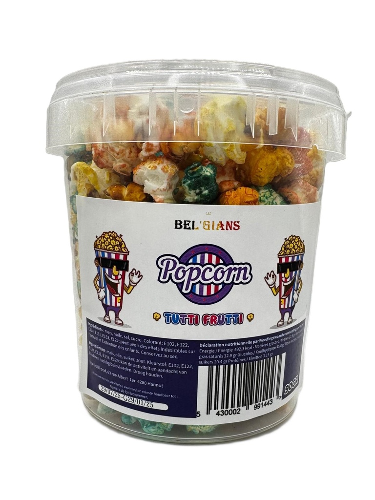 Pop Corn Bel'Gians - Tutti Frutti 90 g