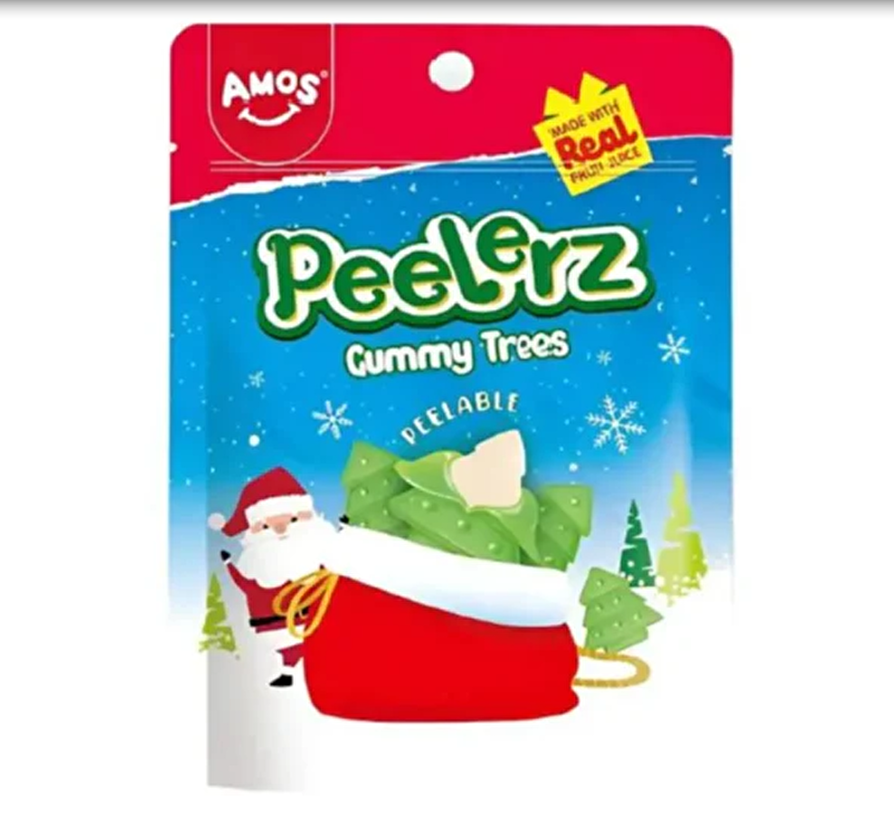 Amos Peelerz Gummy Christmas Trees 65g