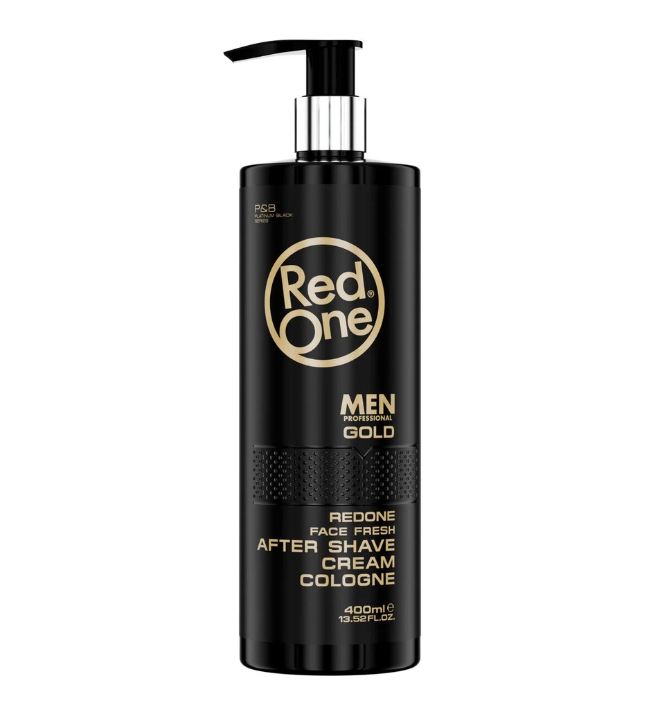 Red One Gold After Shave Cream Cologne 400 ml