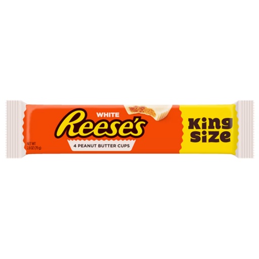 [SS000124] Reese's 4 Peanut Butter Cup White King Size 79 g